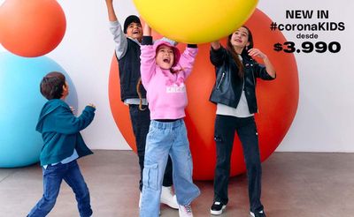 Catálogo Corona en Santiago | New in Kids desde $3.990 | 18-07-2024 - 31-07-2024