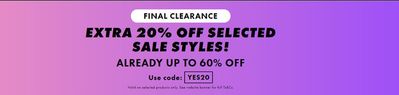 Ofertas de Ropa, Zapatos y Accesorios | Extra 20% off selected sale styles ! de asos | 24-07-2024 - 07-08-2024