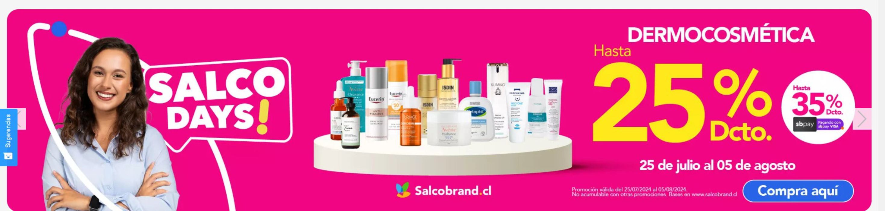 Catálogo Salcobrand en Santa Cruz |  Salcobrand promociones ! | 25-07-2024 - 05-08-2024