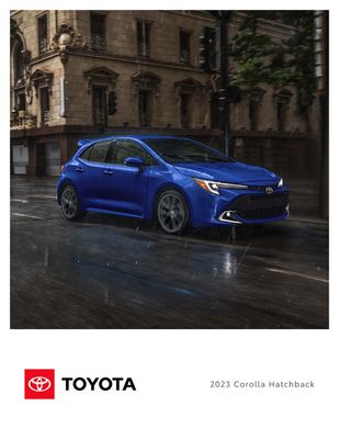 Catálogo Toyota | 2023 Corolla Hatchback | 02-06-2023 - 02-06-2024