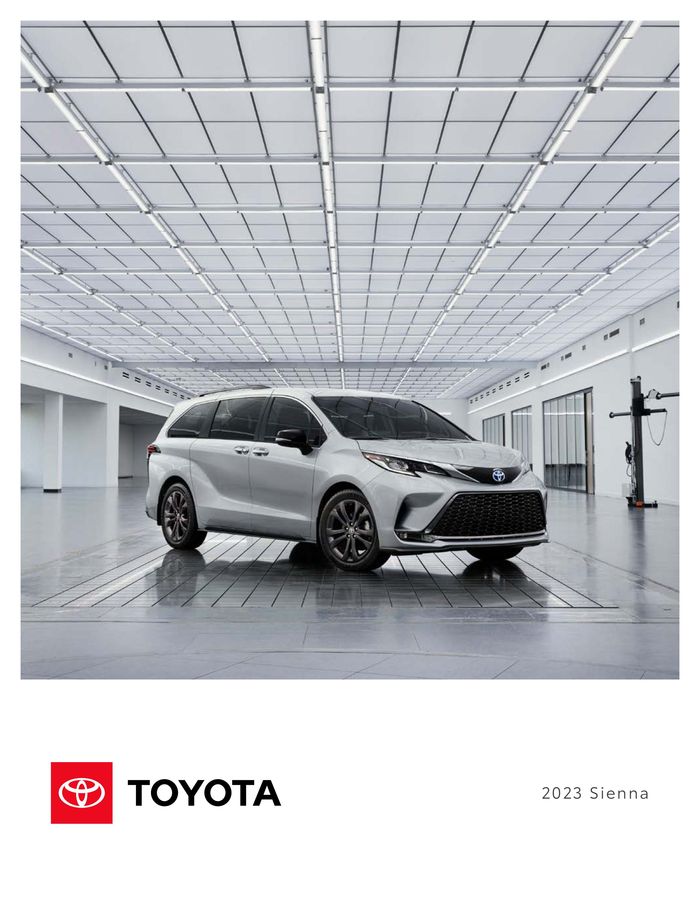 Catálogo Toyota | 2023 Sienna | 02-06-2023 - 02-06-2024