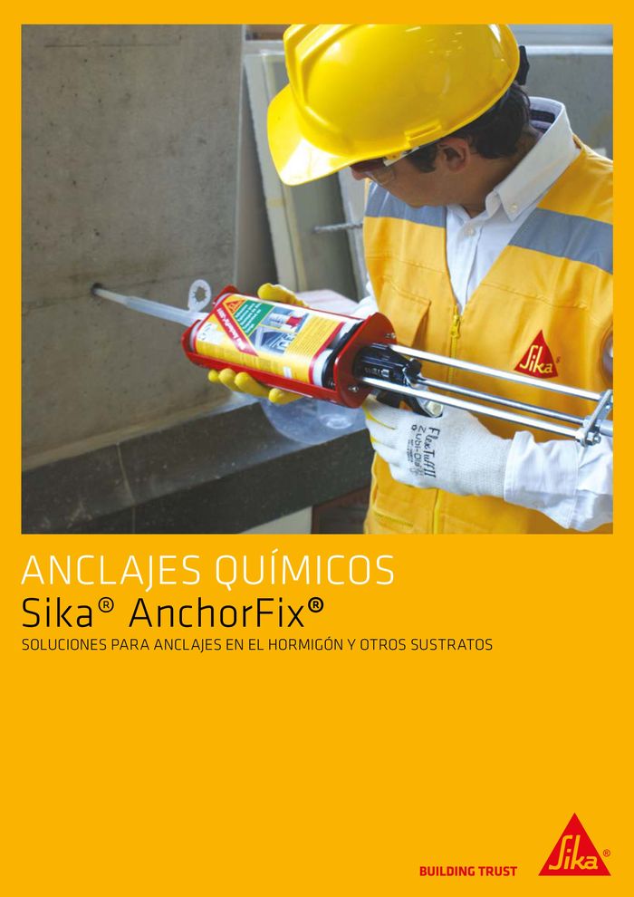 Catálogo Sika | ANCLAJES QUIMICOS | 01-08-2023 - 31-10-2023