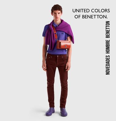 Ofertas de Ropa, Zapatos y Accesorios en Viña del Mar | Novedades Hombre Benetton de United Colors of Benetton | 18-08-2023 - 02-10-2023