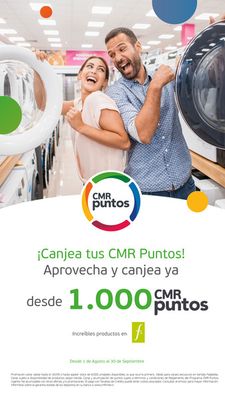 Ofertas de Bancos y Servicios en Temuco | ¡Canjea tus CRM Puntos! de Banco Falabella | 04-09-2023 - 30-09-2023