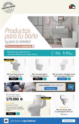 Catálogo Constructor Sodimac en Lo Barnechea | Especial de renovación de baño | 06-09-2023 - 31-12-2023