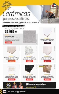 Catálogo Constructor Sodimac en La Reina | Especial de pisos y pinturas | 06-09-2023 - 31-12-2023