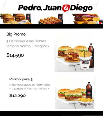 Ofertas de Restaurantes y Pastelerías | Promociones del mes de Pedro, Juan & Diego | 06-09-2023 - 30-09-2023