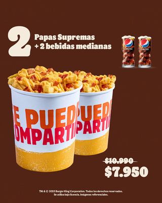 Ofertas de Restaurantes y Pastelerías en Providencia | NOVEDADES E PROMOCIONES Burger King de Burger King | 12-09-2023 - 12-10-2023