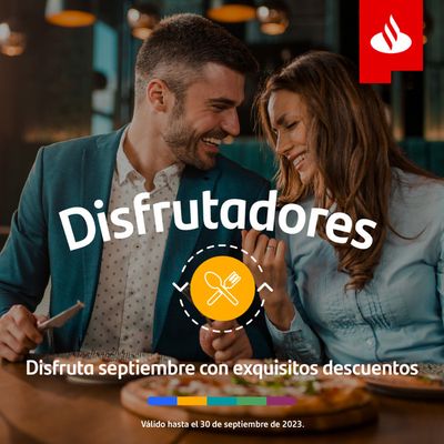 Ofertas de Bancos y Servicios en Maipú | Disfruta los descuentos Santander de Santander | 12-09-2023 - 30-09-2023
