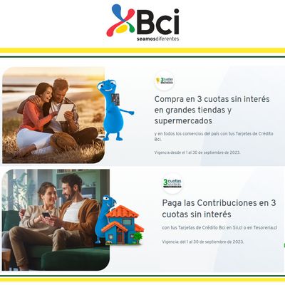 Ofertas de Bancos y Servicios en La Florida | Beneficios BCI seamos diferentes de BCI | 12-09-2023 - 30-09-2023