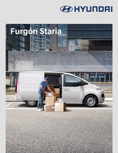 Catálogo Hyundai | Hyundai Staria Furgón | 08-11-2023 - 08-11-2024