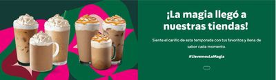 Catálogo Starbucks | ¡La magia llegó a nuestras tiendas!  | 08-11-2023 - 01-01-2024