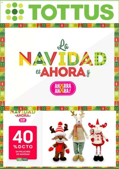 Ofertas de Supermercados y Alimentación en Santiago | Navidad promociones & 50 % dcto. de Tottus | 22-11-2023 - 04-12-2023