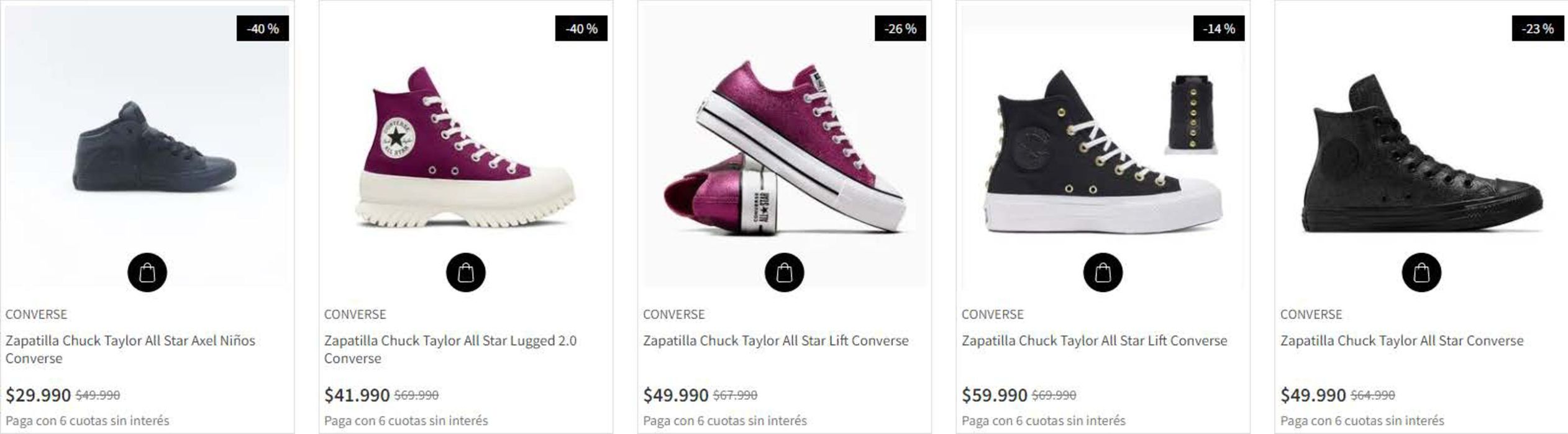 Tienda converse online concepcion