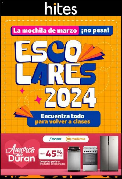 Catálogo Hites en Concón | Escolares 2024 . | 14-02-2024 - 26-02-2024