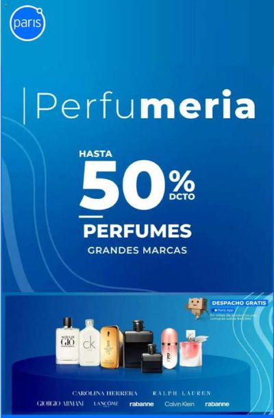 Catálogo Paris en Arica | Hasta 50 % descuento en perfumes grandes marcas ! | 19-02-2024 - 23-02-2024