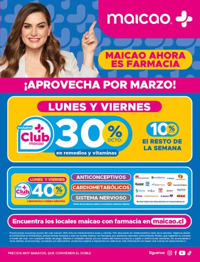 Catálogo Maicao en Puente Alto | Farma - Marzo 2024 | 08-03-2024 - 31-03-2024