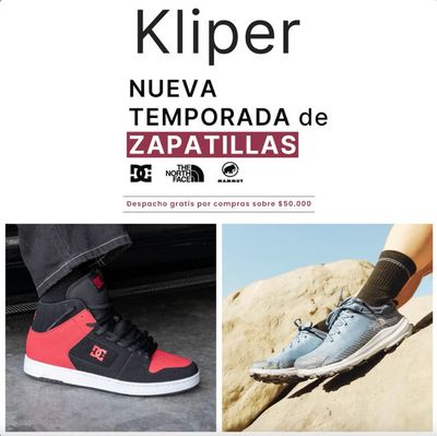 Ofertas de Ropa, Zapatos y Accesorios en Quilicura | Nueva temporada de zapatillas ! de Kliper | 18-03-2024 - 29-03-2024
