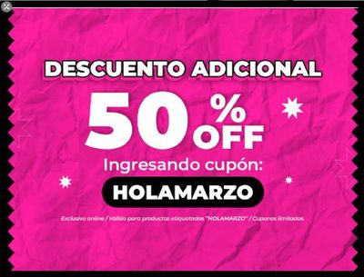 Ofertas de Ropa, Zapatos y Accesorios en Coquimbo | Hasta 50% dcto. de Fashion's Park | 20-03-2024 - 01-04-2024