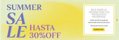 Ofertas de Perfumerías y Belleza en Vitacura | Summer sale hasta 30% off ! de L'Occitane | 21-03-2024 - 31-03-2024