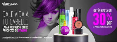 Ofertas de Perfumerías y Belleza en Las Condes | Hasta 30 % dcto. de Glam & Co | 21-03-2024 - 02-04-2024