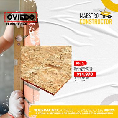 Ofertas de Ferretería y Construcción en Peñalolén | Ferretería Oviedo ofertas ! de Ferretería Oviedo | 21-03-2024 - 28-03-2024