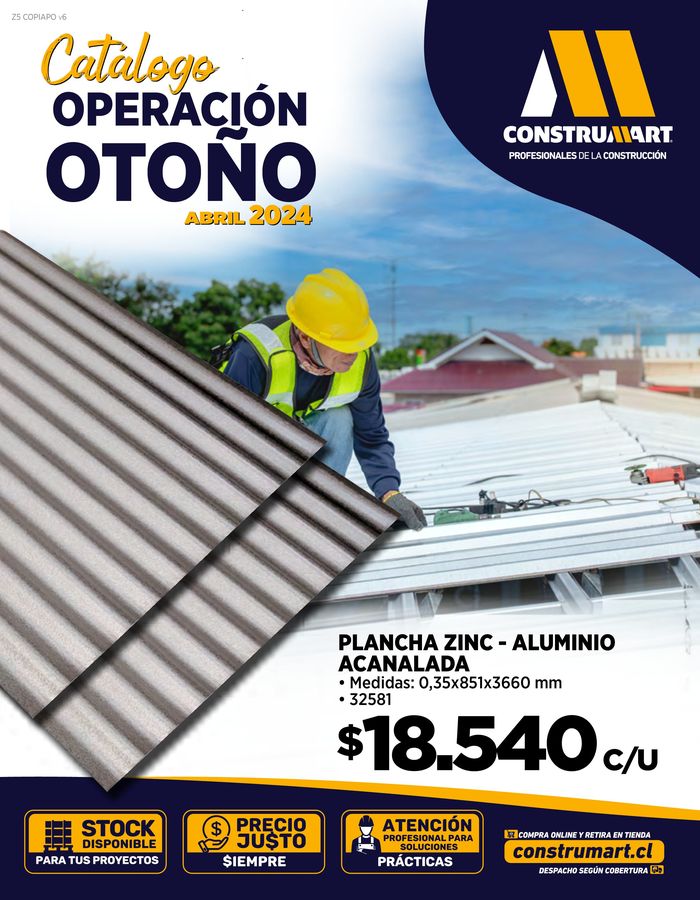 Catálogo Construmart en Copiapó | Catálogo Z5 Copiapo / Norte ! | 03-04-2024 - 28-04-2024