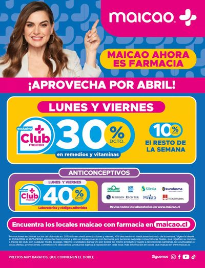 Ofertas de Perfumerías y Belleza en Puente Alto | Volante Farma - Abril 2024 de Maicao | 04-04-2024 - 30-04-2024