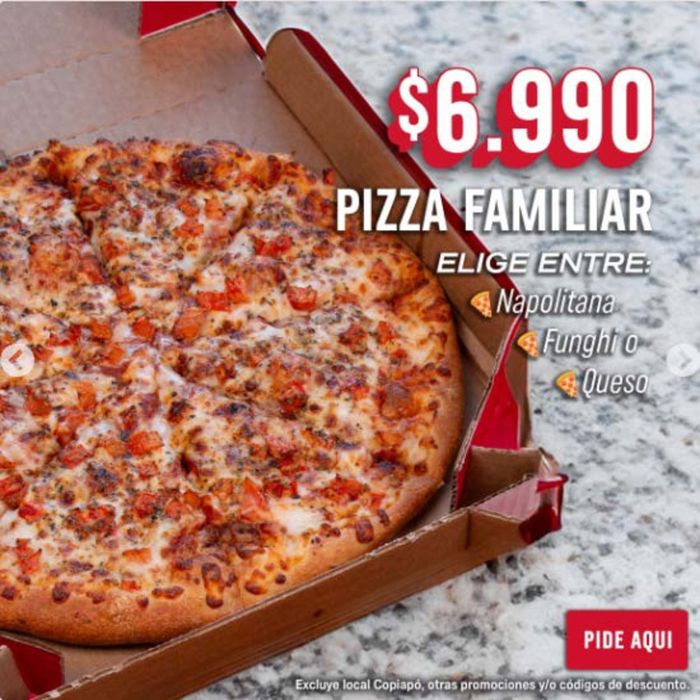Catálogo Domino's Pizza en Las Condes | Domino's Pizza 40% dcto ! | 11-04-2024 - 30-04-2024