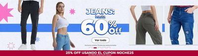 Ofertas de Ropa, Zapatos y Accesorios en Santiago | Jeans hasta 60% off ! de Fashion's Park | 12-04-2024 - 23-04-2024