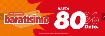 Ofertas de Ropa, Zapatos y Accesorios en Coquimbo | Family Shop hasta 80% dcto ! de Family Shop | 12-04-2024 - 17-04-2024