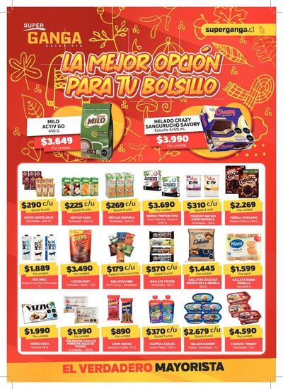 Ofertas de Supermercados y Alimentación en San Pedro de la Paz | Catálogo Abril 2024 ! de Super Ganga | 16-04-2024 - 30-04-2024