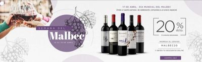 Ofertas de Supermercados y Alimentación en Lo Barnechea | El Mundo del Vino 20% off! de El Mundo del Vino | 17-04-2024 - 17-04-2024