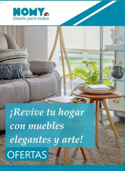 Ofertas de Muebles y Decoración en Las Condes | Homy promociones . de Homy | 18-04-2024 - 14-05-2024