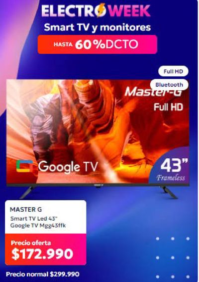 Catálogo Hites en San Bernardo | Smart Tv y monitores hasta 60% dcto ! | 22-04-2024 - 30-04-2024