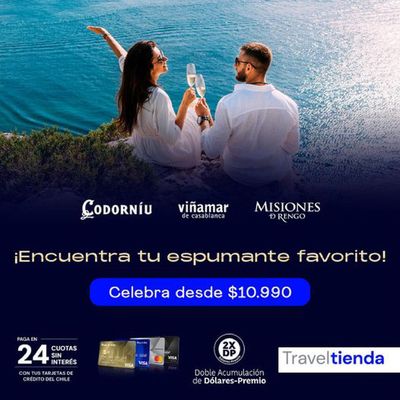 Catálogo Duty Free (Travel Club) en Puente Alto | Encuentra tu espumante favorito en TRAVEL TIENDA y celebra con los mejores precios? | 22-04-2024 - 03-05-2024