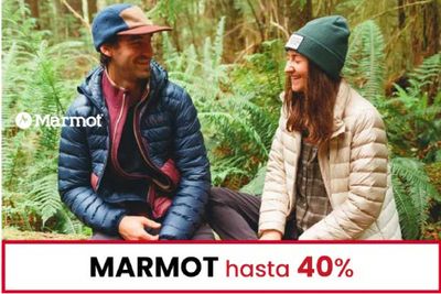 Ofertas de Almacenes en Macul | Hasta 40% dcto ,marmot ! de Outlet Surprice | 22-04-2024 - 07-05-2024