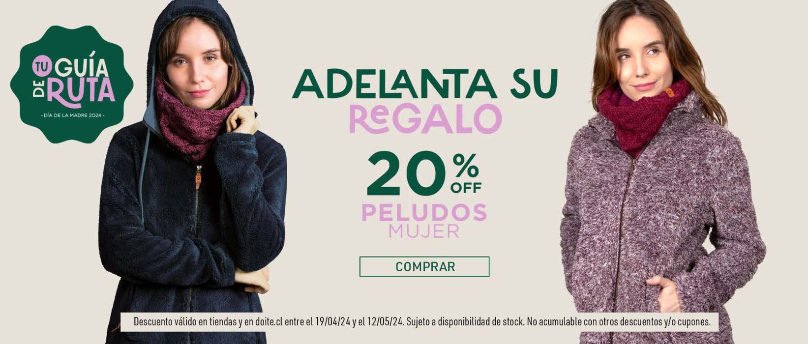 Catálogo Doite en Las Condes | Hasta 20% off peludos mujer . | 22-04-2024 - 12-05-2024