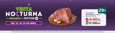 Catálogo Tottus en Providencia | Venta nocturna exclusivo en tottus ! | 23-04-2024 - 24-04-2024