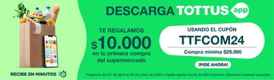 Catálogo Tottus en Providencia | Descarga tottus app ! | 23-04-2024 - 30-06-2024