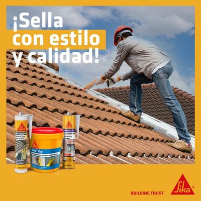 Ofertas de Ferretería y Construcción en Santiago | ¡Prepara tu hogar para el invierno!  de Sika | 23-04-2024 - 31-08-2024