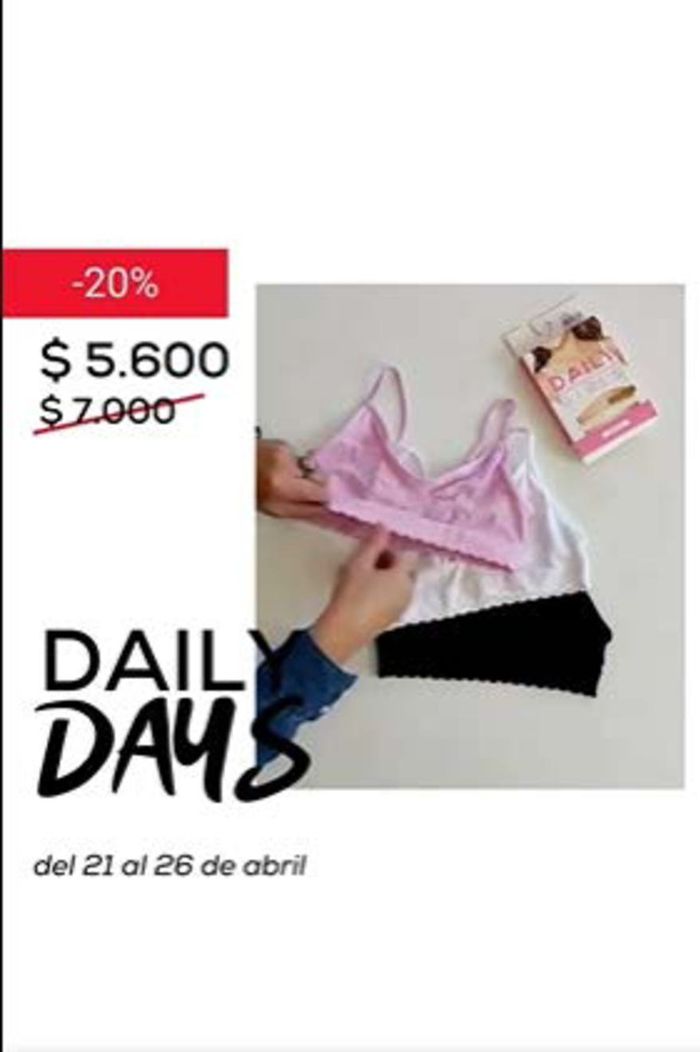 Catálogo Daily | Daily days ofertas . | 25-04-2024 - 10-05-2024
