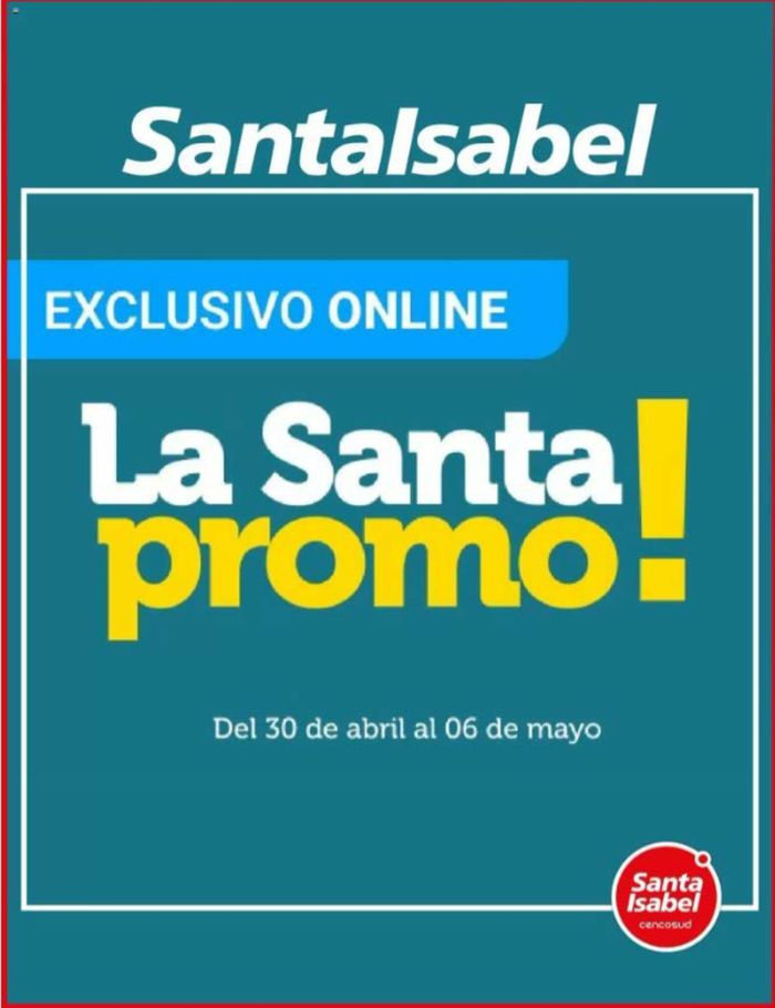 Catálogo Santa Isabel en Viña del Mar | Santa Isabel promo ! | 02-05-2024 - 06-05-2024