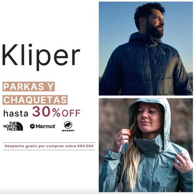 Ofertas de Ropa, Zapatos y Accesorios en Antofagasta | Hasta 30% off ! de Kliper | 02-05-2024 - 21-05-2024