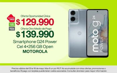 Catálogo Tottus en Vallenar | Motorola ofertas ! | 07-05-2024 - 16-05-2024