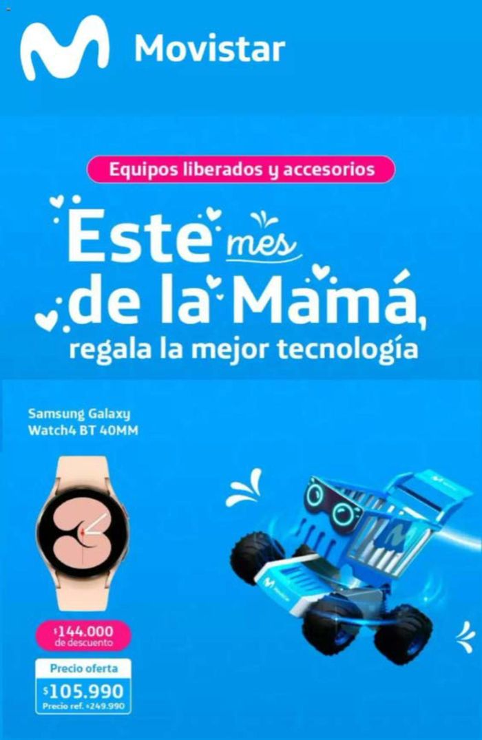 Catálogo Movistar en Santiago | Este mes de la mama regala le mejor tecnologia ! | 09-05-2024 - 14-05-2024