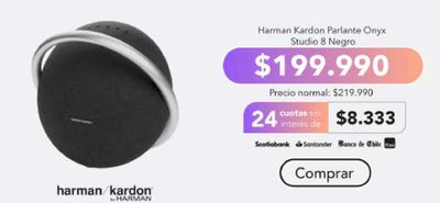 Catálogo Reifstore en Osorno | Harman kardon parlante onyx studio 8 Negro! | 13-05-2024 - 30-05-2024