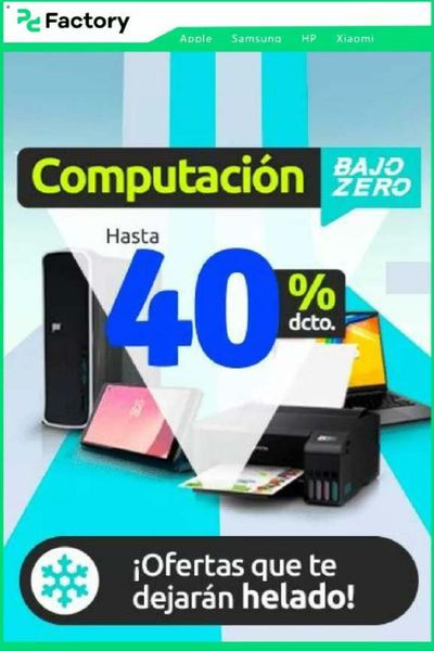 Ofertas de Computación y Electrónica en Providencia | PC Factory hasta 40 % off ! de PC Factory | 15-05-2024 - 21-05-2024