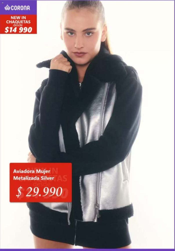 Catálogo Corona | New in chaquetas desde $14 990 | 15-05-2024 - 04-06-2024