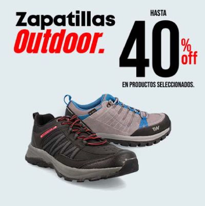 Ofertas de Ropa, Zapatos y Accesorios en Concepción | Hasta 40% off , zapatillas outdoor ! de Bata zapaterías | 15-05-2024 - 22-05-2024